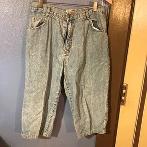 St John’s Bay 90s mom capri jeans 14p